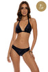 Luli Fama Chasing Stars Sequins Full Ruched Back Bottom